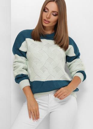 Стильний теплий светр ( різні кольори)4 фото