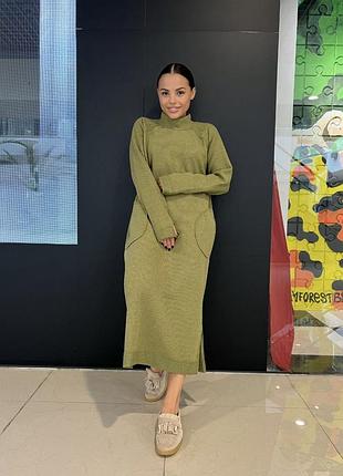 Платье теплое 4