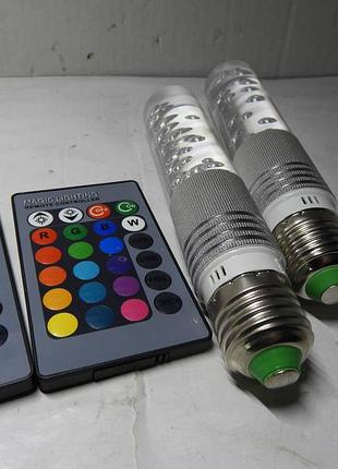 Світлодіодні led rgb лампочки bonlux 3w 2шт