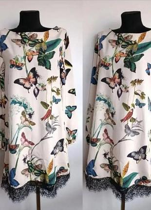 Сукня в квітковий принт miss selfridge