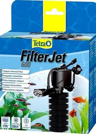 Внутренний фильтр tetra filterjet 600 для аквариума до 170 л
