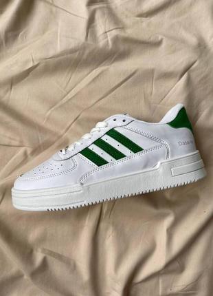 Кросівки adidas dass-ler white green6 фото