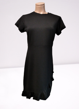 Черное трикотажное платье. германия.