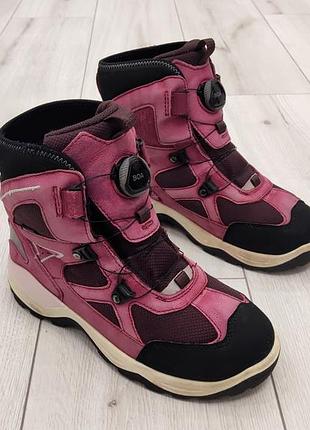 Подростковые зимние ботинки ecco snow mountain (23,5 см)