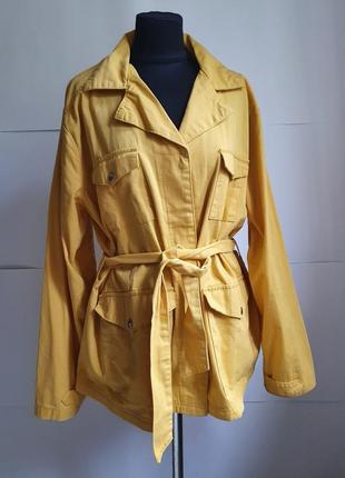 Котоновый жакет пиджак ветровка куртка6 фото