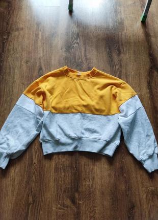 Толстовка на флисе кофта свитшот утепленный