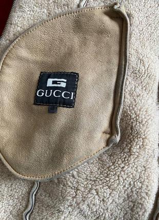 Високоякісна брендова натуральна дубльонка gucci6 фото