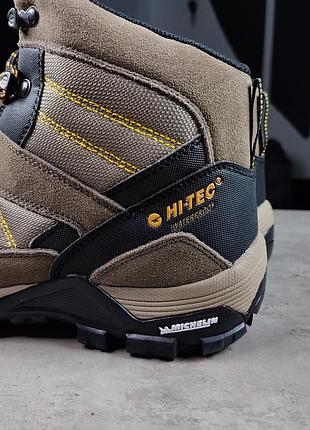 Оригинал hi-tec borah peak ultra hiking с мембраной зимние мужские трекинговые ботинки теплые6 фото