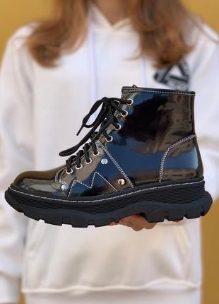 ⭐️ботинки женские mcqueen ankle boots черевики жіночі