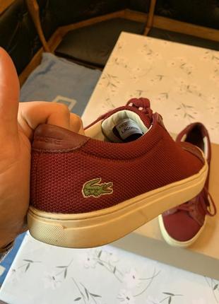 Кеды lacoste2 фото