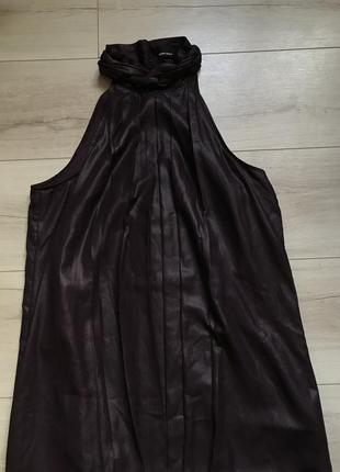 Платье туника с драпировкой и напылением vero moda3 фото