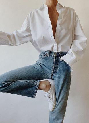 Белая рубашка от h&m