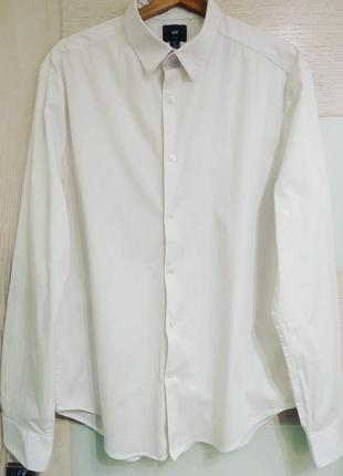 Белая рубашка от h&m7 фото