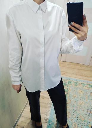 Белая рубашка от h&m6 фото