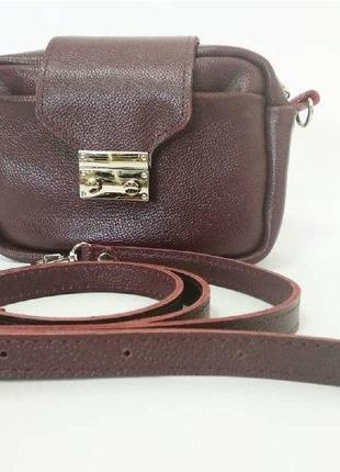 Кожаная сумка ручной работы