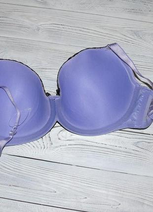 Фиолетовый бюстгальтер на пышную грудь 42 с-d.2 фото