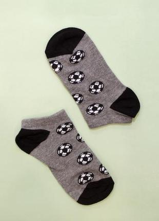 Шкарпетки для хлопчика сірі з малюнком 27-30р george 2245