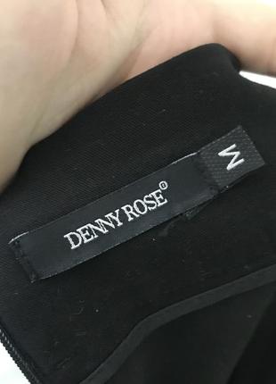 Denny rose юбка карандаш чорна6 фото