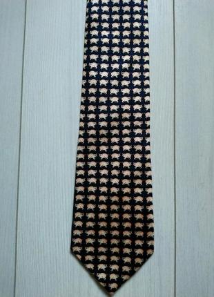 Краватка галстук з свинками