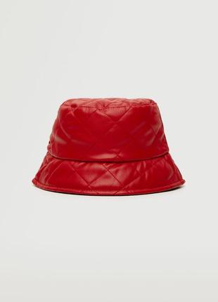 Стильна стьобана панама mango, розмір one size