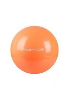 Мяч для фитнеса фитбол ms 0383, 75 см (оранжевый)