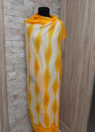 Большая шаль палантин  из шерсти marc by marc  jacobs2 фото