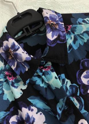 Трендовая блуза в цветы живопись от бренда atmosphere2 фото