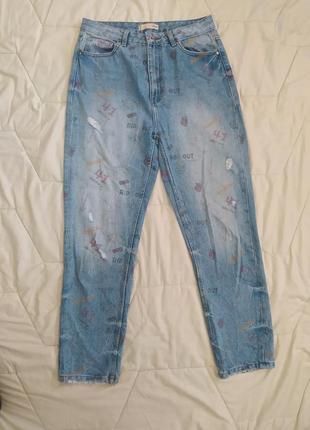 Джинси мом cropp