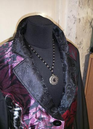 Женственный,красивый плащ-тренч с карманами,бохо,большого размера,сост.нового,taifun3 фото
