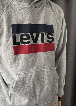 Мужская кофта худи левайс 2
