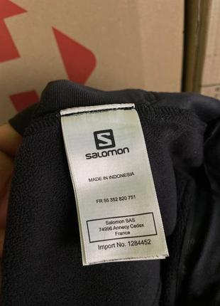 Жіночі гірськолижні зимові штани софтшел salomon ski pants8 фото