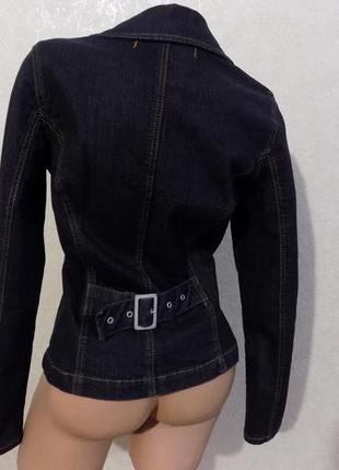 Пиджак куртка джинсовый на пуговицах с карманами vero moda размер 44-463 фото