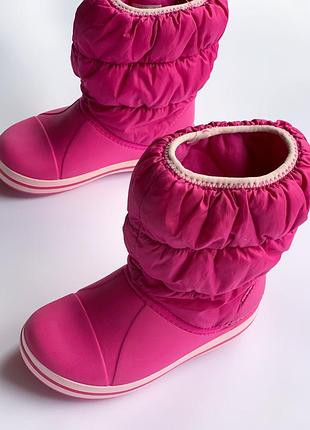Сапожки сапоги ботинки crocs 4