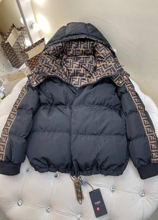 Курька тепла у стилі fendi