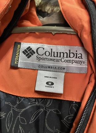 Columbia куртка оригинал пуховик м женский4 фото