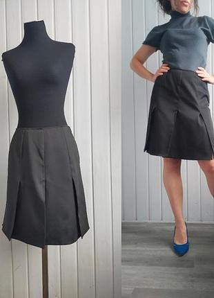 Юбка с разрезами чёрного цвета l'altra moda, s
