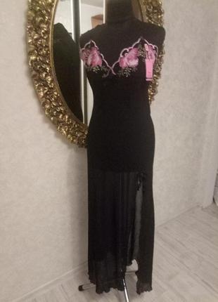 Пеньюар женский длинный