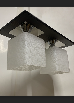 Люстра на 2 плафона, потолочна - нова - 6798/2