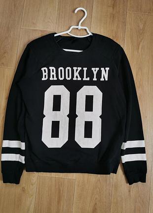 Світшот кофта спортивна чорна