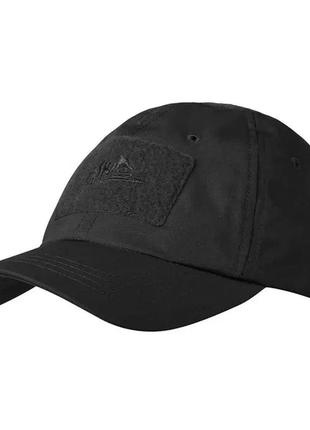 Кепка / бейсболка тактическая "helikon-tex" - черная