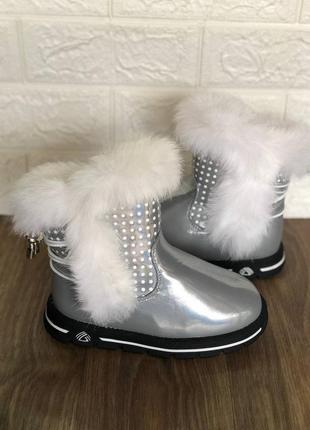 Сапоги сапожки ботінки ботіночки черевики ботінки для дівчинки дитяче взуття зимнє взуття2 фото