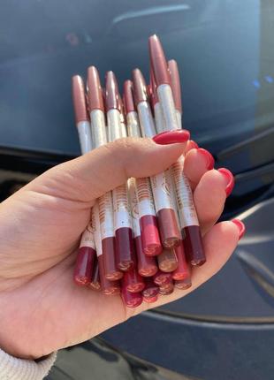 ✨водостійкий олівець для губ flormar