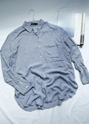 Сорочка, блуза, блузка, в смужку, бершка, bershka