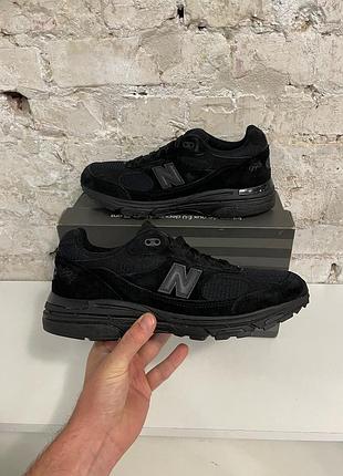 Кроссовки new balance 993 black оригинал новые черные