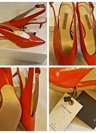 Босонiжки червонi zara