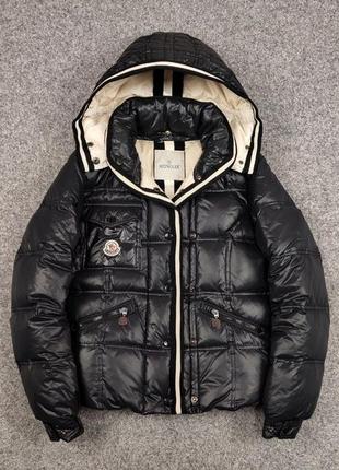 Вінтажний автентичний пуховик від преміум бренду moncler branson w' down puffer authentic jacket