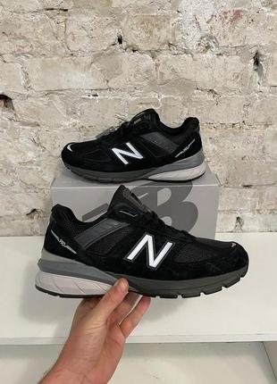 Кроссовки new balance 990 v5 оригинал новые черные