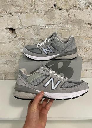 Кроссовки new balance 990 v5 серые оригинал1 фото