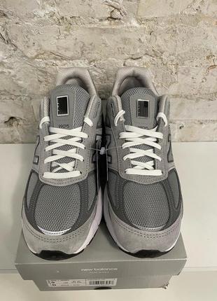 Кроссовки new balance 990 v5 серые оригинал2 фото