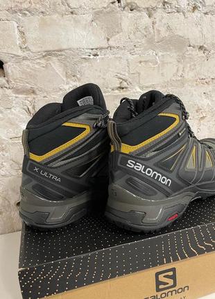 Кроссовки salomon x ultra 3 mid gtx оригинал новые5 фото